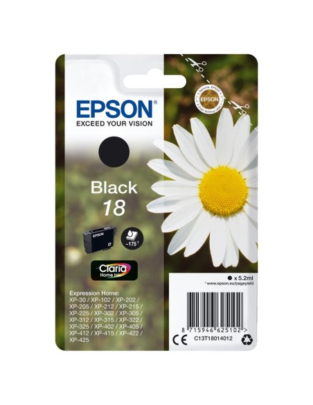 TINTA EPSON C13T18014012 T1801 BLACK 18