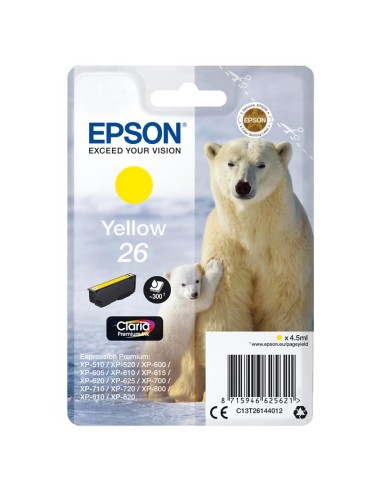 TINTA EPSON C13T26144012 YELLOW T2614