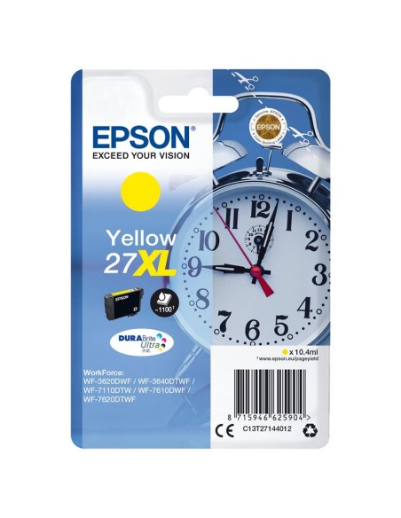 TINTA EPSON C13T27144012 YELLOW T2714 27XL DURABRITE ULTRA