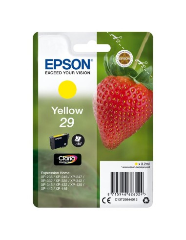 TINTA EPSON C13T29844012 T2984 YELLOW 29