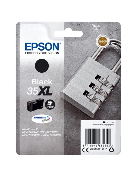 TINTA EPSON C13T35914010 BLACK 35XL DURABRITE ULTRA T3591