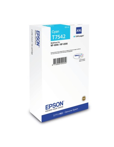 TINTA EPSON C13T754240 XXL CYAN T7542