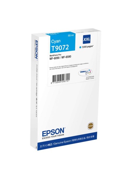 TINTA EPSON C13T907240 XXL CYAN T9072