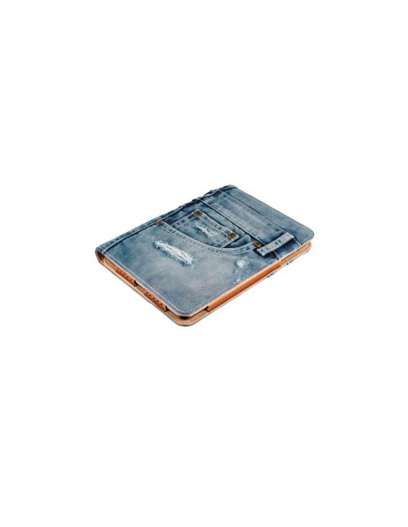 FUNDA RIGIDA TRUST STAND PARA IPAD MINI JEANS