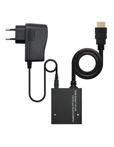 CONMUTADOR DUPLICADOR HDMI NANOCABLE 2 CONECTORES