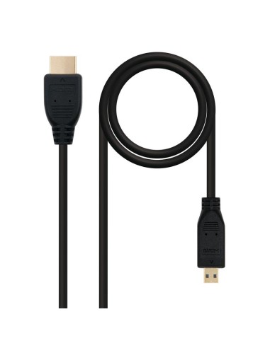 CABLE HDMI-MICRO HDMI V1.4 AM/DM NANOCABLE 0.8M