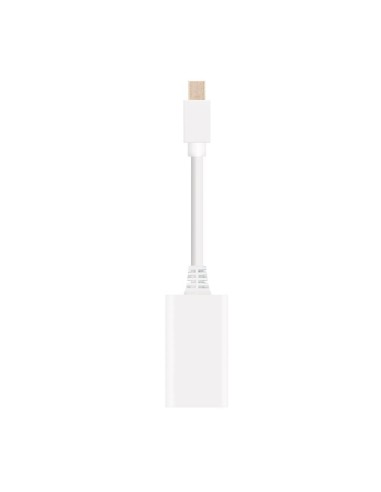 ADAPTADOR NANOCABLE MINI DP A HDMI MINI DP/M-HDMI/H WHITE 15CM