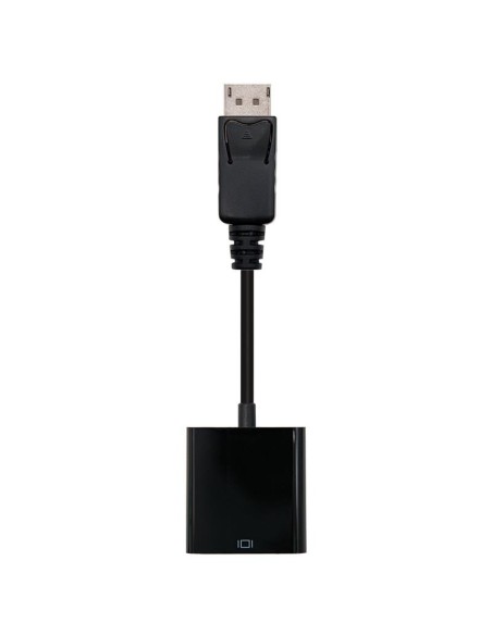 CABLE CONVERSOR NANOCABLE DISPLAYPORT A VGA 15CM DP/M-VGA/H BLACK