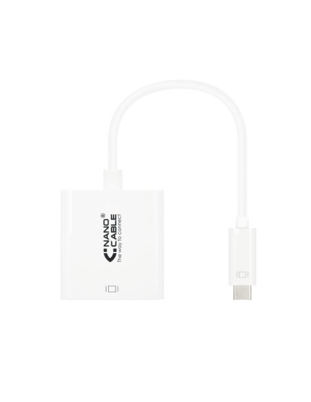 CABLE CONVERSOR NANOCABLE THUNDERBOLT USB-C C A HDMI 15CM WHITE