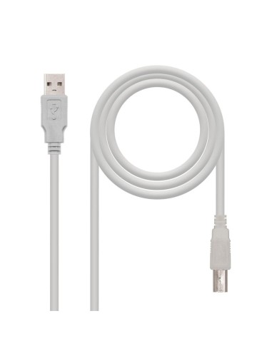 CABLE USB IMPRESORA AM/BM 4.5M NANOCABLE WHITE