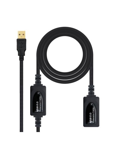 CABLE USB ALARGADOR AM/AH 10M AMPLIFICADOR NANOCABLE