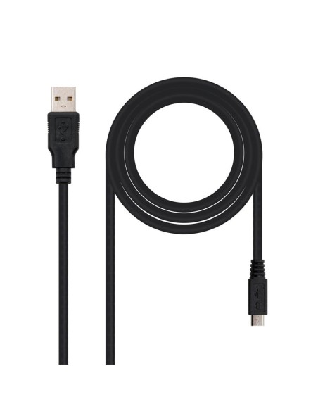 CABLE USB AM/MICRO B/M 0.8M NANOCABLE