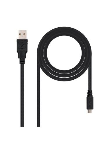 CABLE USB AM/MICRO B/M 1.8M NANOCABLE