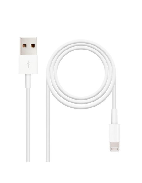 CABLE LIGHTNING A USB 2.0 NANOCABLE A/M 1M