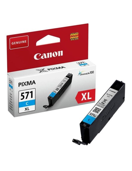 TINTA CANON CLI571CXL CYAN ALTA CAPACIDAD