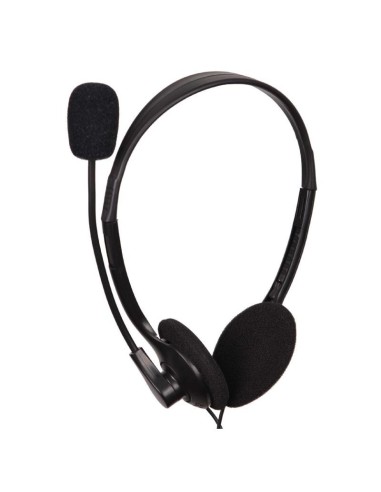 AURICULARES + MICROFONO GEMBIRD MHS-123 BLACK