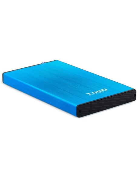 CAJA EXTERNA TOOQ TQE-2527B HDD 2.5 SATA USB 3.0 BLUE