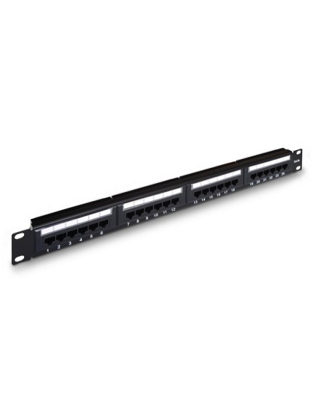 PATCH PANEL 19 24 PUERTOS CAT 6 UTP