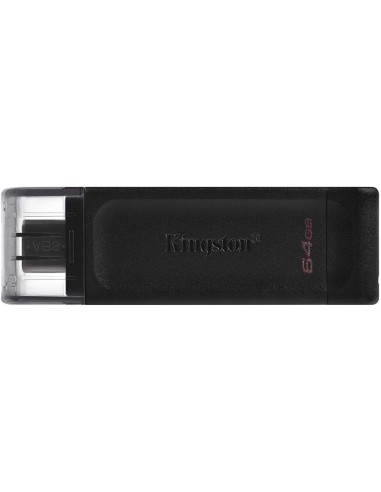 PEN DRIVE 64GB KINGSTON USB-C 3.1 BLACK