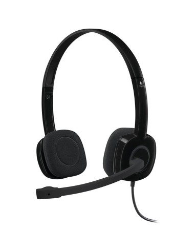 AURICULARES + MICROFONO LOGITECH H151 BLACK