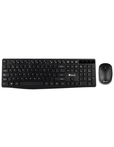 TECLADO + RATON NGS ALLURE WIRELESS BLACK