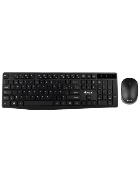 TECLADO + RATON NGS ALLURE WIRELESS BLACK