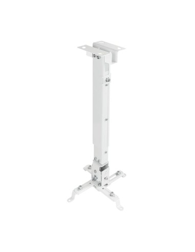 SOPORTE PROYECTOR TOOQ TECHO INCLINABLE WHITE