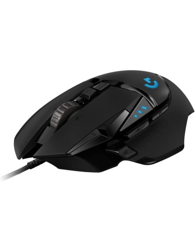 RATON LOGITECH G502 HERO OPTICO USB GAMING BLACK