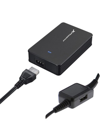 CARGADOR PORTATIL PHOENIX 40W AUTOMATICO + 5 CONECTORES + USB