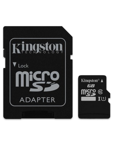 MEMORIA MICRO SD 64GB KINGSTON XC C10 + ADAPTADOR SD