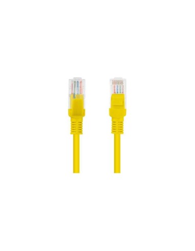 CABLE DE RED CAT.6 UTP 5M YELLOW LANBERG