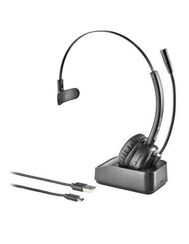 AURICULARES + MICROFONO NGS BUZZ BLAB CON BASE DE CARGA BLUETOOTH MONOAURAL