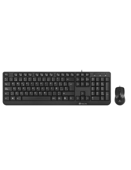 TECLADO + RATON NGS COCOAKIT USB MULTIMEDIA BLACK