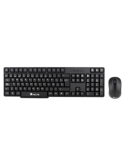 TECLADO + RATON NGS EUPHORIA WIRELESS BLACK