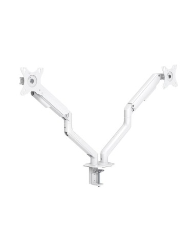 SOPORTE DE MESA TV/MONITOR TOOQ 17-32 2 BRAZOS WHITE