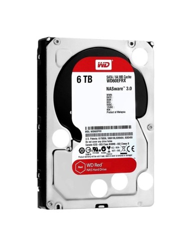 DISCO DURO WESTERN DIGITAL 6TB 3,5 SATA RED