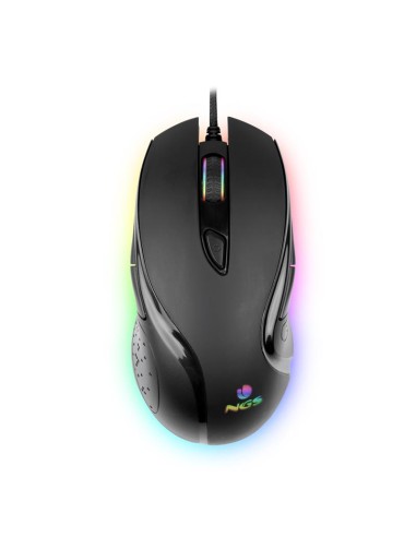 RATON NGS GAMING ERGONOMICO USB BLACK RGB