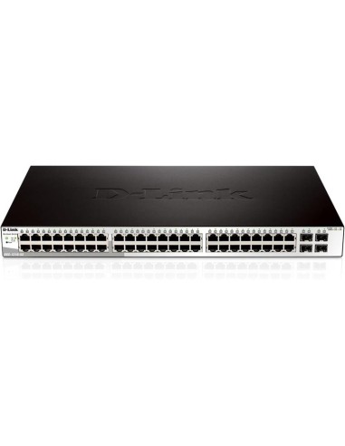 SWITCH D-LINK GIGABIT 48 PUERTOS + 4SFP SEMIGESTIONABLE DGS-1210-52