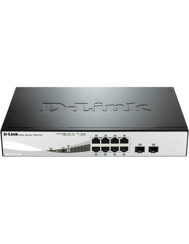 SWITCH D-LINK GIGABIT 8 PUERTOS DGS-1210-08P POE UPLINK