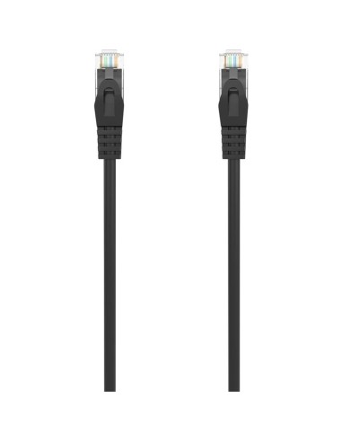 CABLE DE RED CAT.6A UTP 0.5M AISENS BLACK