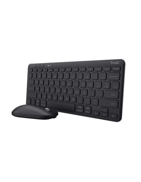 TECLADO + RATON TRUST LYRA TKL WIRELESS MULTIDISPOSITVO BLACK