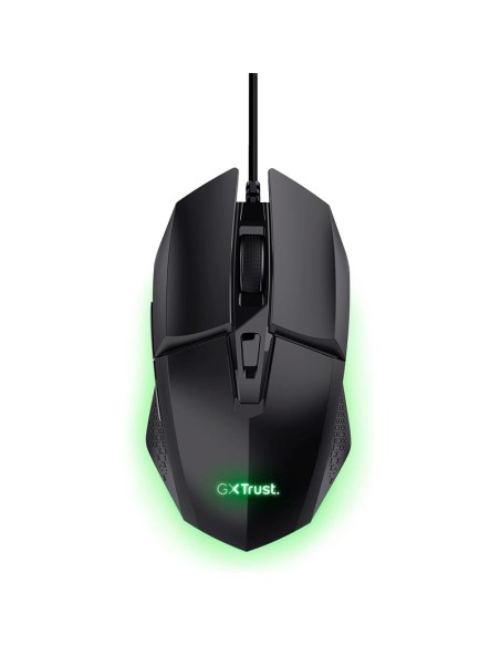 RATON TRUST GAMING GXT 109 FELOX RGB USB 6400DPI 6 BOTONES BLACK