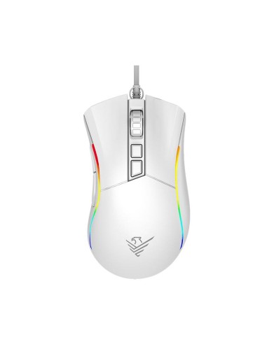 RATON PHOENIX GAMING VOID USB RGB 12000 DPI 7 BOTONES WHITE