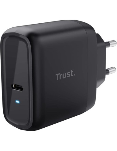 CARGADOR TRUST MAXO USB-C 65W 2M BLACK