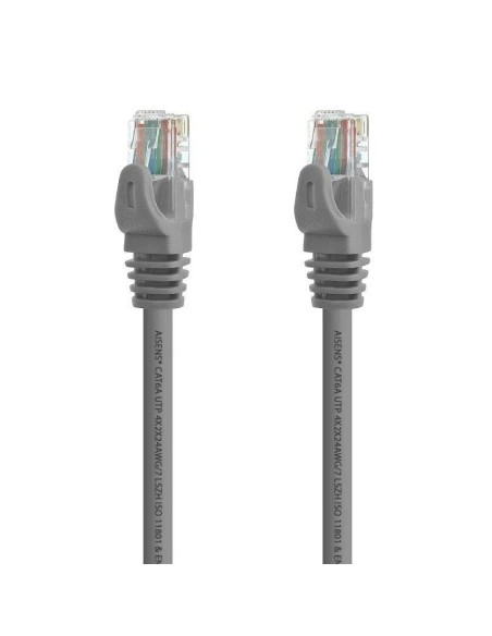 CABLE DE RED CAT.6A UTP 0.5M AISENS GREY