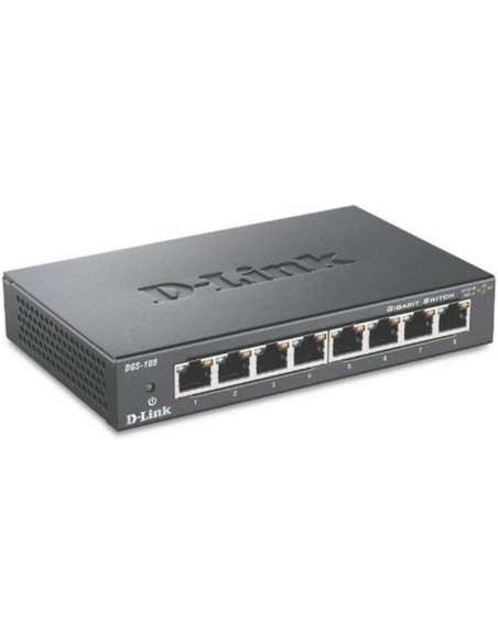 SWITCH D-LINK GIGABIT 8 PUERTOS DGS-108