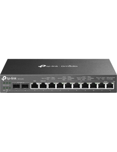 ROUTER VPN TP-LINK ER7212PC CONTROLADOR OMADA 8P POE+ 2P SFP GIGABIT