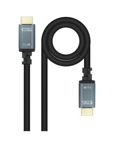 CABLE HDMI 2.1 IRIS 8K AM/AM NANOCABLE 5M BLACK