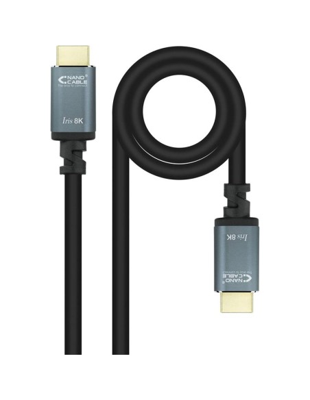 CABLE HDMI 2.1 IRIS 8K AM/AM NANOCABLE 5M BLACK