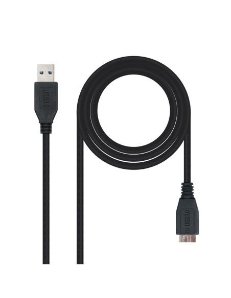 CABLE USB 3.0 AM MICRO BM 2M NANOCABLE BLACK